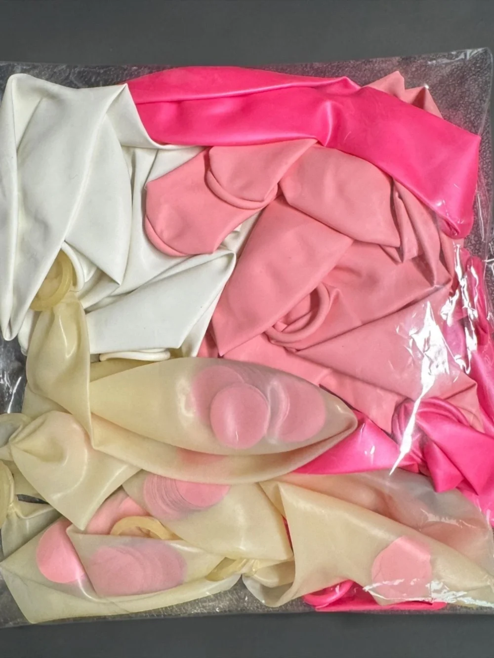 Pink Gold Happy Birthday Banner Balloon Bundle Girly Party Decor